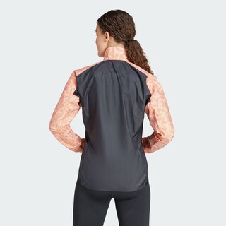 Foto 3 | Chamarra Rompevientos Terrex Trail Running Adidas Rosa Mujer