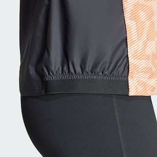 Foto 5 | Chamarra Rompevientos Terrex Trail Running Adidas Rosa Mujer