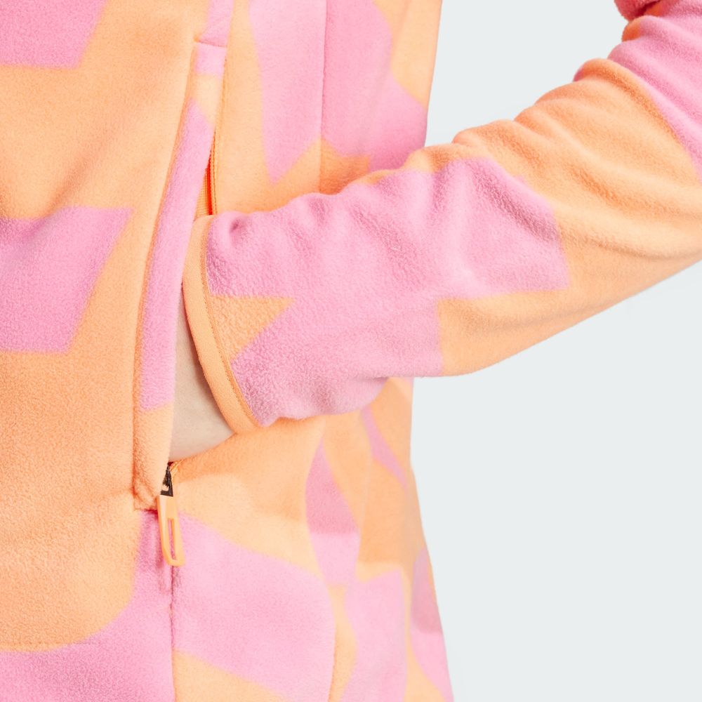 Foto 9 pulgar | Chamarra Terrex Multi Printed Full-zip Fleece Adidas para Mujer