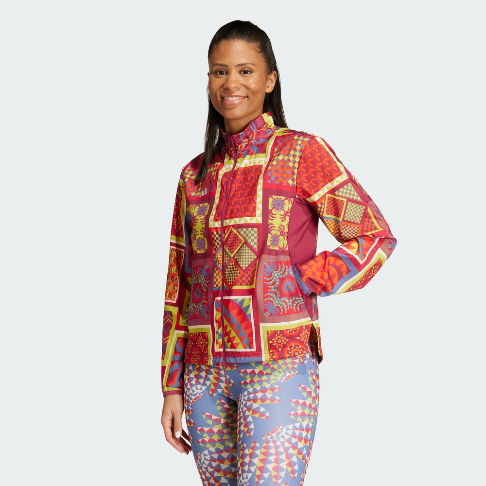 Foto 4 | Chamarra Adidas Adizero X Farm para Mujer