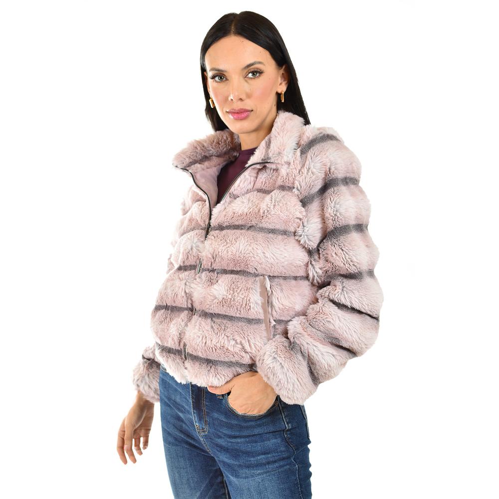 Foto 2 | Chamarra De Peluche Juvenil, 7517 (rosa) Rosa