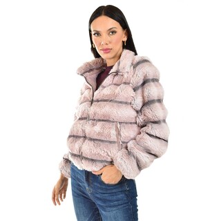 Foto 2 | Chamarra De Peluche Juvenil, 7517 (rosa) Rosa