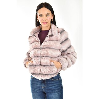 Foto 4 | Chamarra De Peluche Juvenil, 7517 (rosa) Rosa