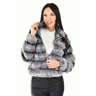 Foto 1 | Chamarra De Peluche Juvenil, 7517 (gris) Gris