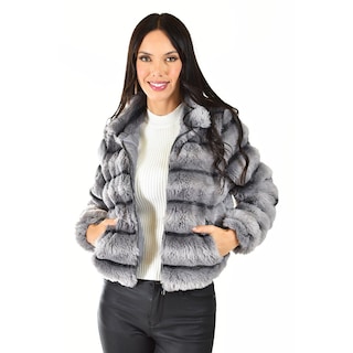 Foto 4 | Chamarra De Peluche Juvenil, 7517 (gris) Gris