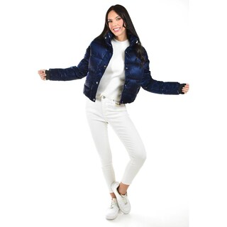 Foto 5 | Chamarra Acolchada Roman Fashion /juvenil 6796 (azul Marino) Azul Marino