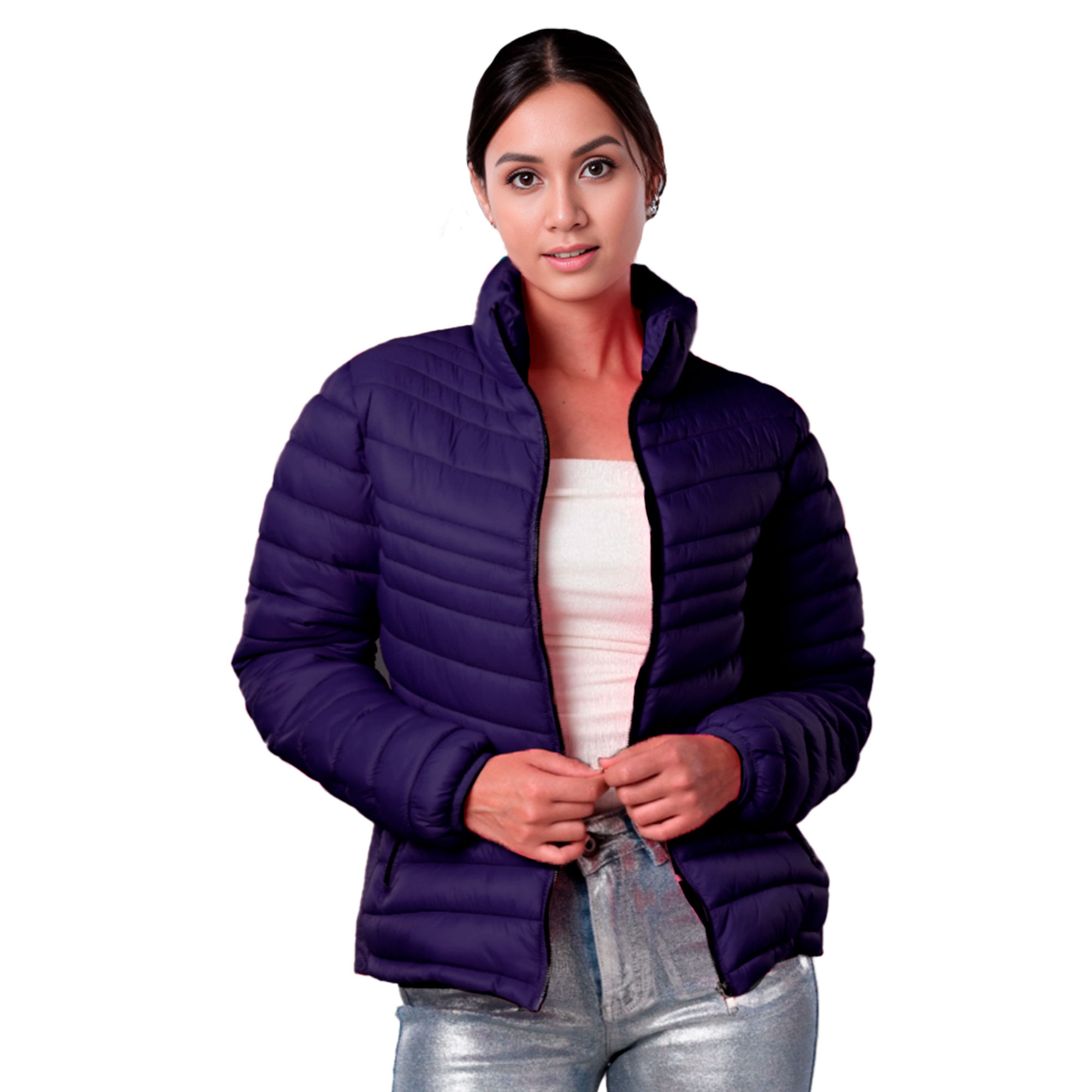 Chamarra Capitonada Britos Jeans Mujer Bo3156