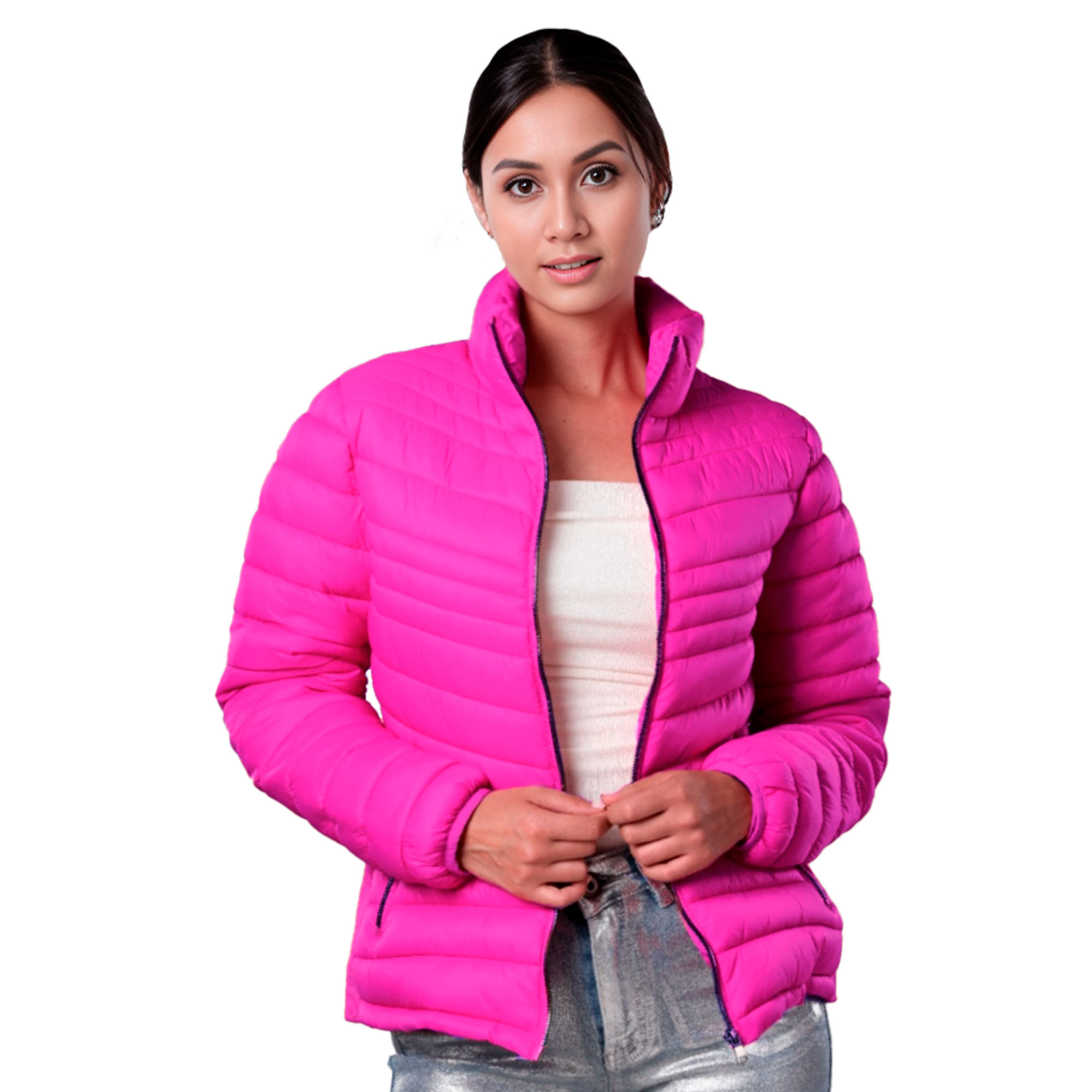 Chamarra Capitonada Britos Jeans Mujer Bo3156