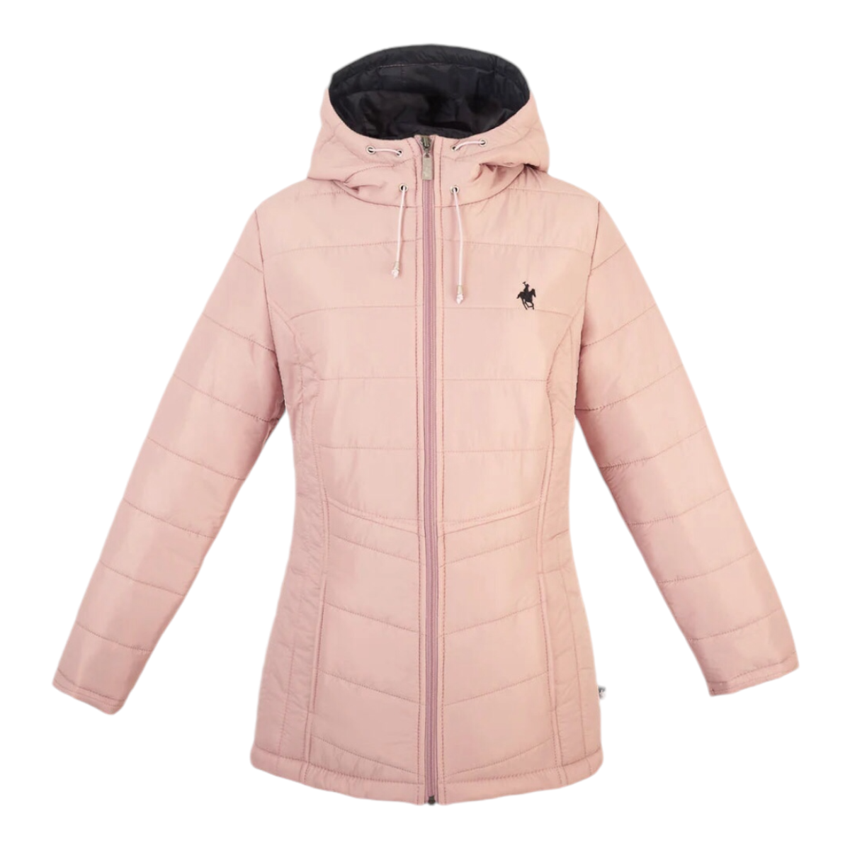 Foto 1 | Chamarra Rock Hampton Polo Rosa para Mujer
