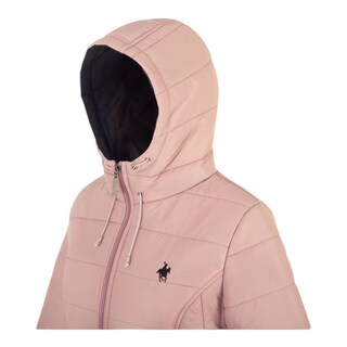 Foto 2 | Chamarra Rock Hampton Polo Rosa para Mujer