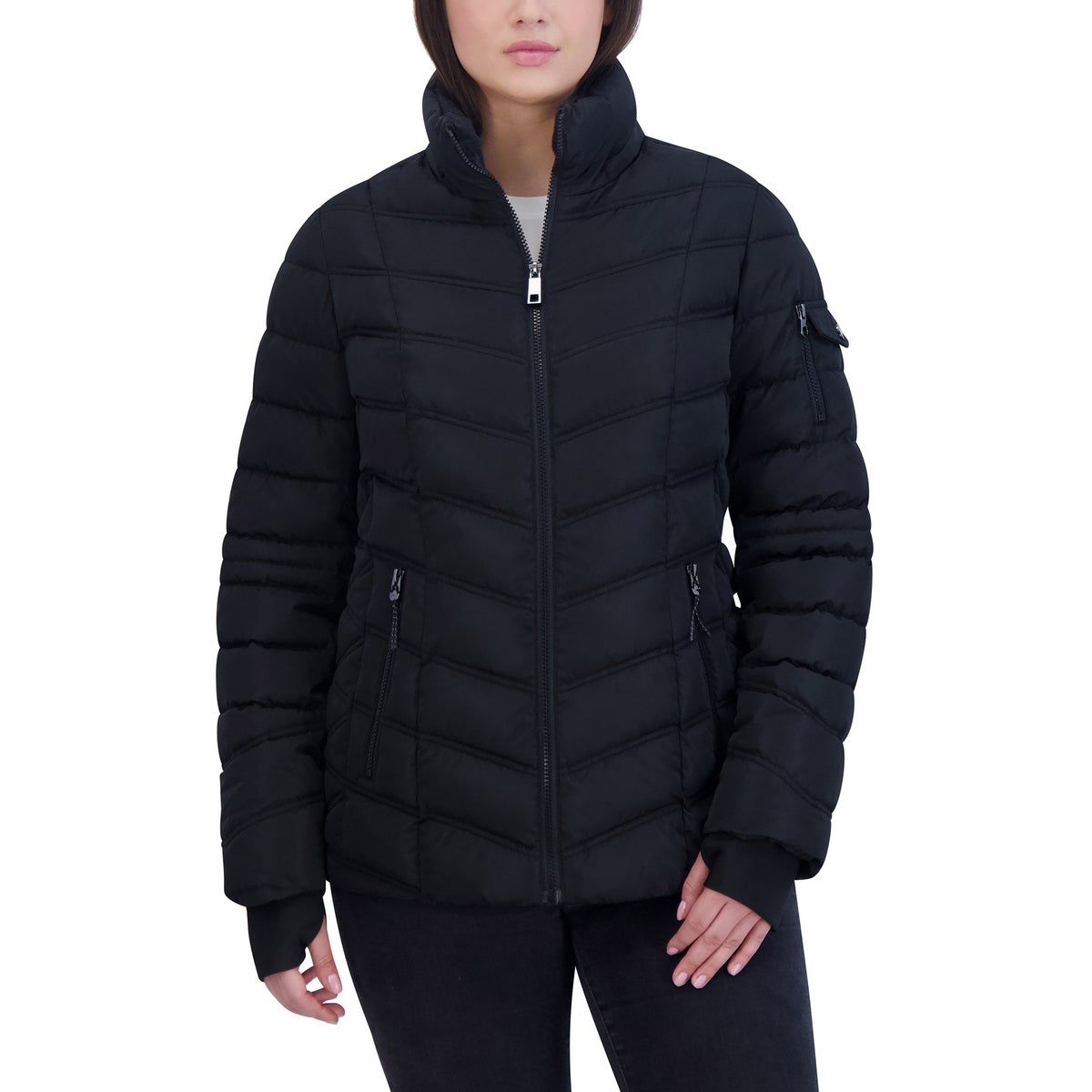 Foto 3 pulgar | Chamarra Nautica Ladies Puffer Capucha Desmontable Chaqueta Premium Jacket