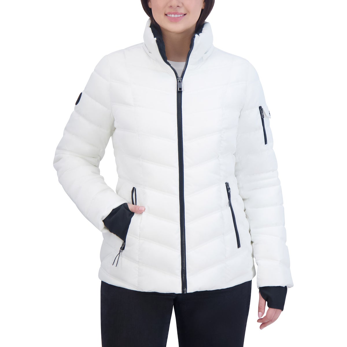Foto 3 pulgar | Chamarra Nautica Ladies Puffer Capucha Desmontable Chaqueta Premium Jacket