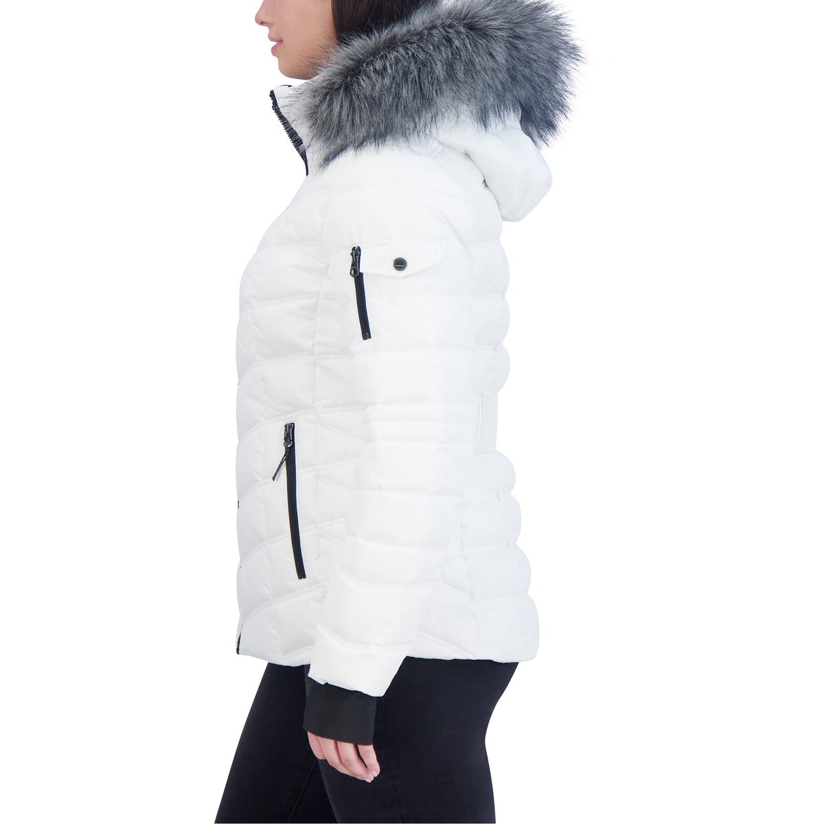 Foto 6 pulgar | Chamarra Nautica Ladies Puffer Capucha Desmontable Chaqueta Premium Jacket