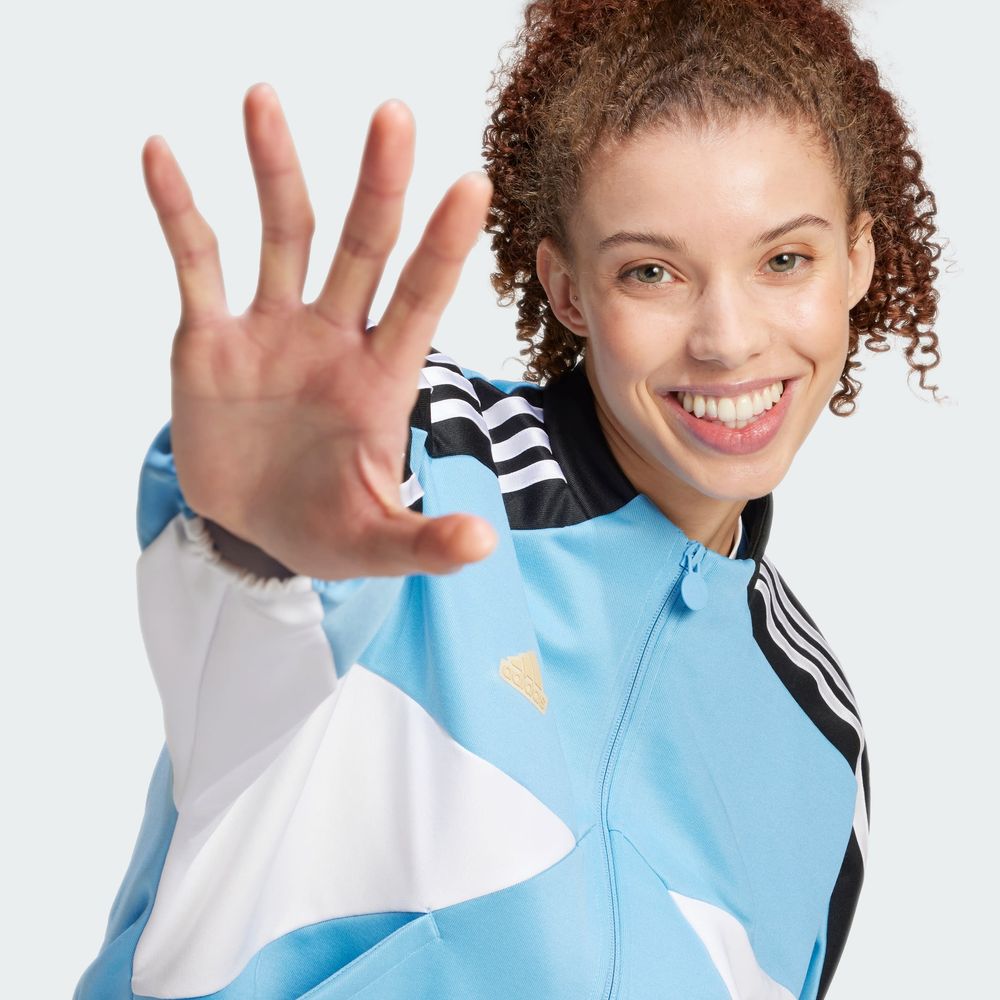 Foto 6 | W Tiro Np Tt Adidas Azul Mujer