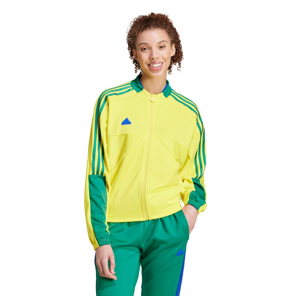 Foto 3 pulgar | W Tiro Np Tt Adidas Amarillo Mujer