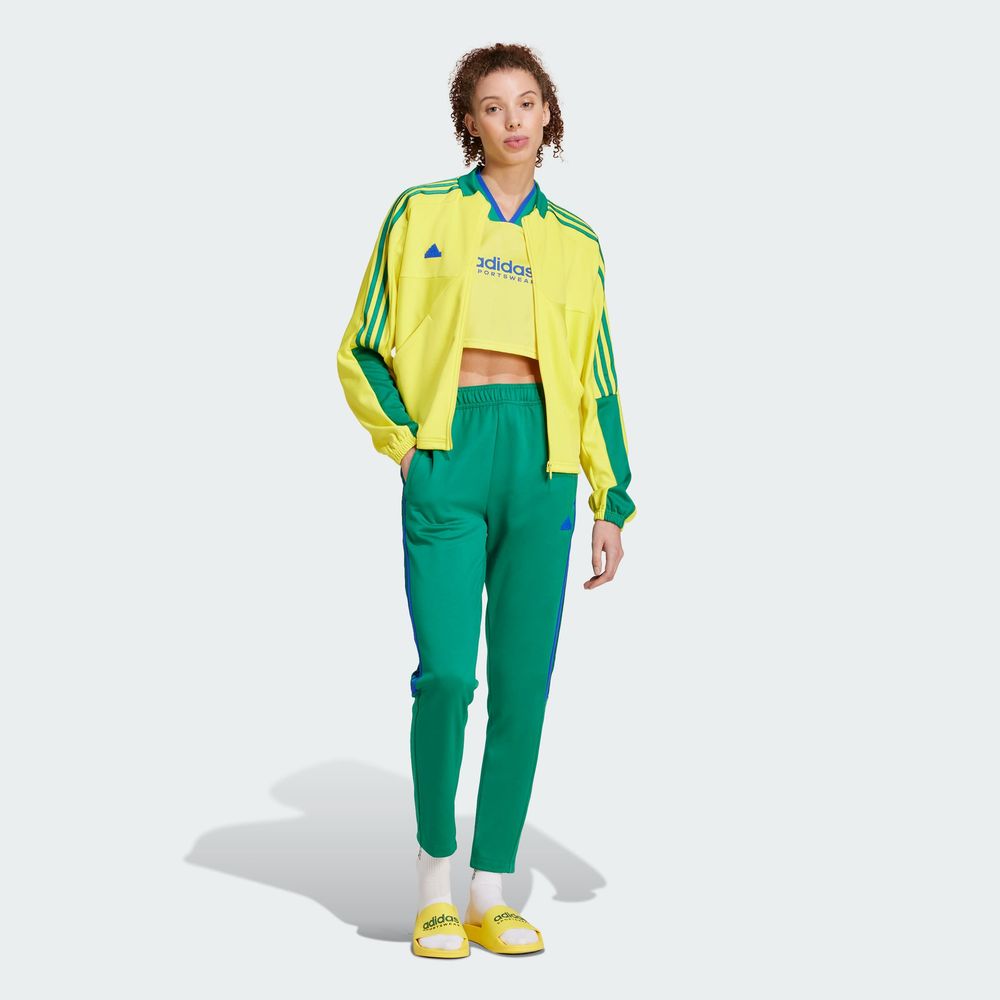 Foto 5 | W Tiro Np Tt Adidas Amarillo Mujer