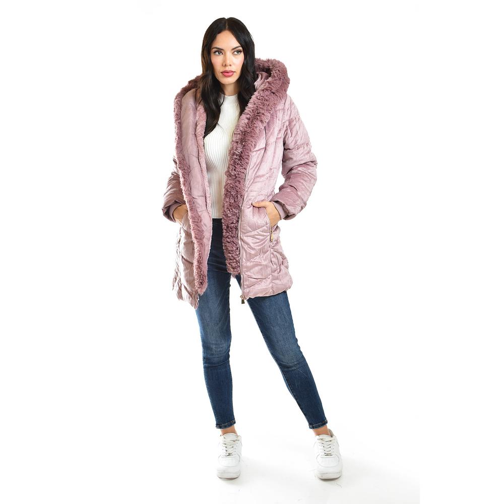 Foto 4 | Chamarra Peluche Desmontable /juvenil, 24070 (rosa) Rosa