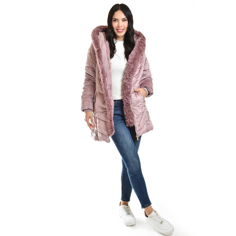Foto 5 | Chamarra Peluche Desmontable /juvenil, 24070 (rosa) Rosa