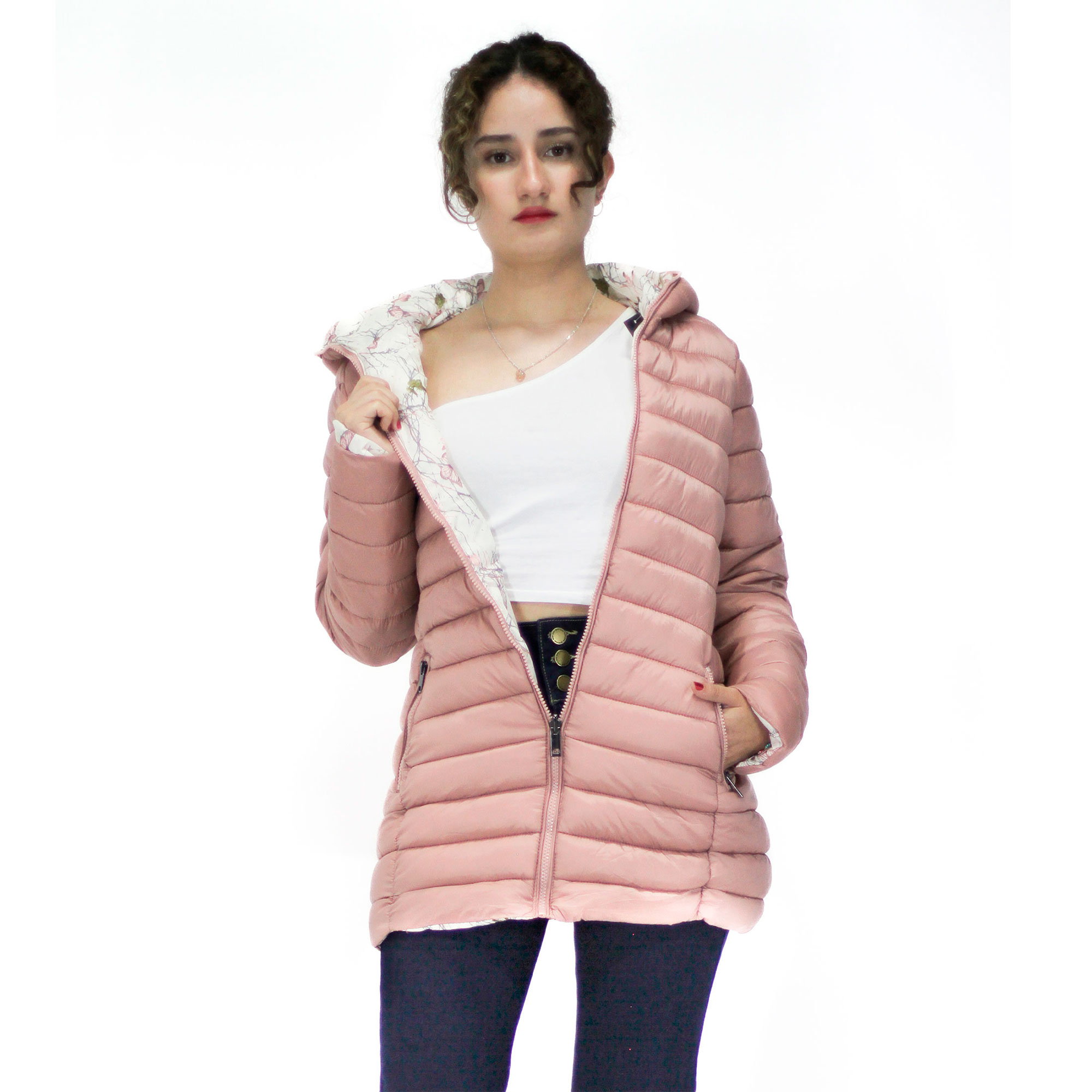 Chamarra Capitonada Britos Jeans Mujer Sa2109