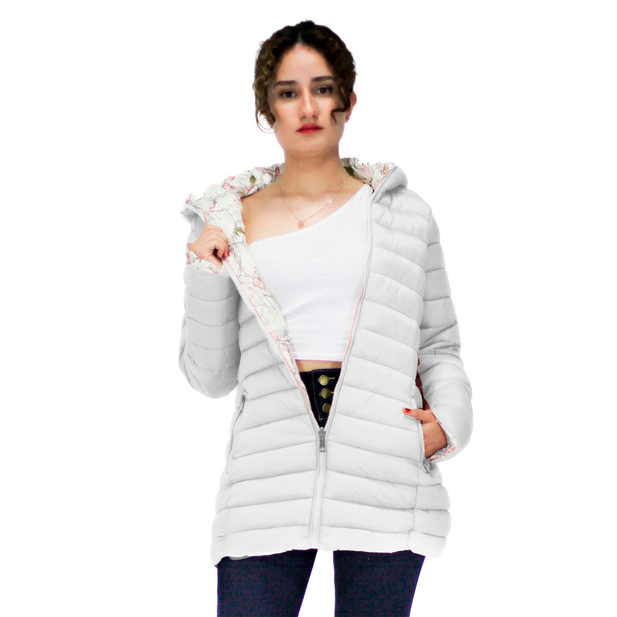 Chamarra Capitonada Britos Jeans Mujer Sa2109