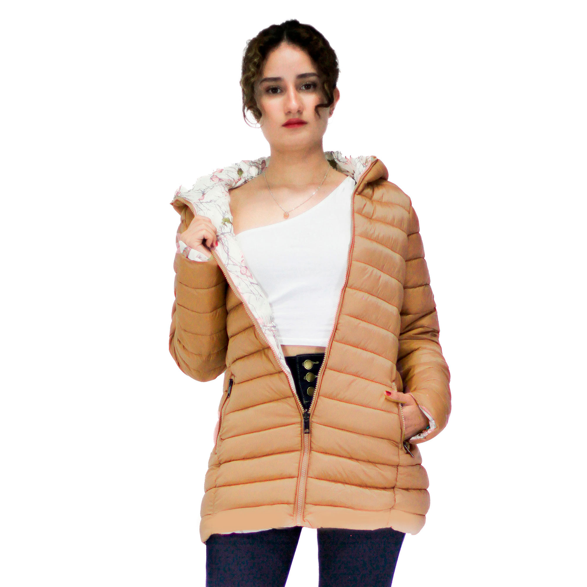 Chamarra Capitonada Britos Jeans Mujer Sa2109
