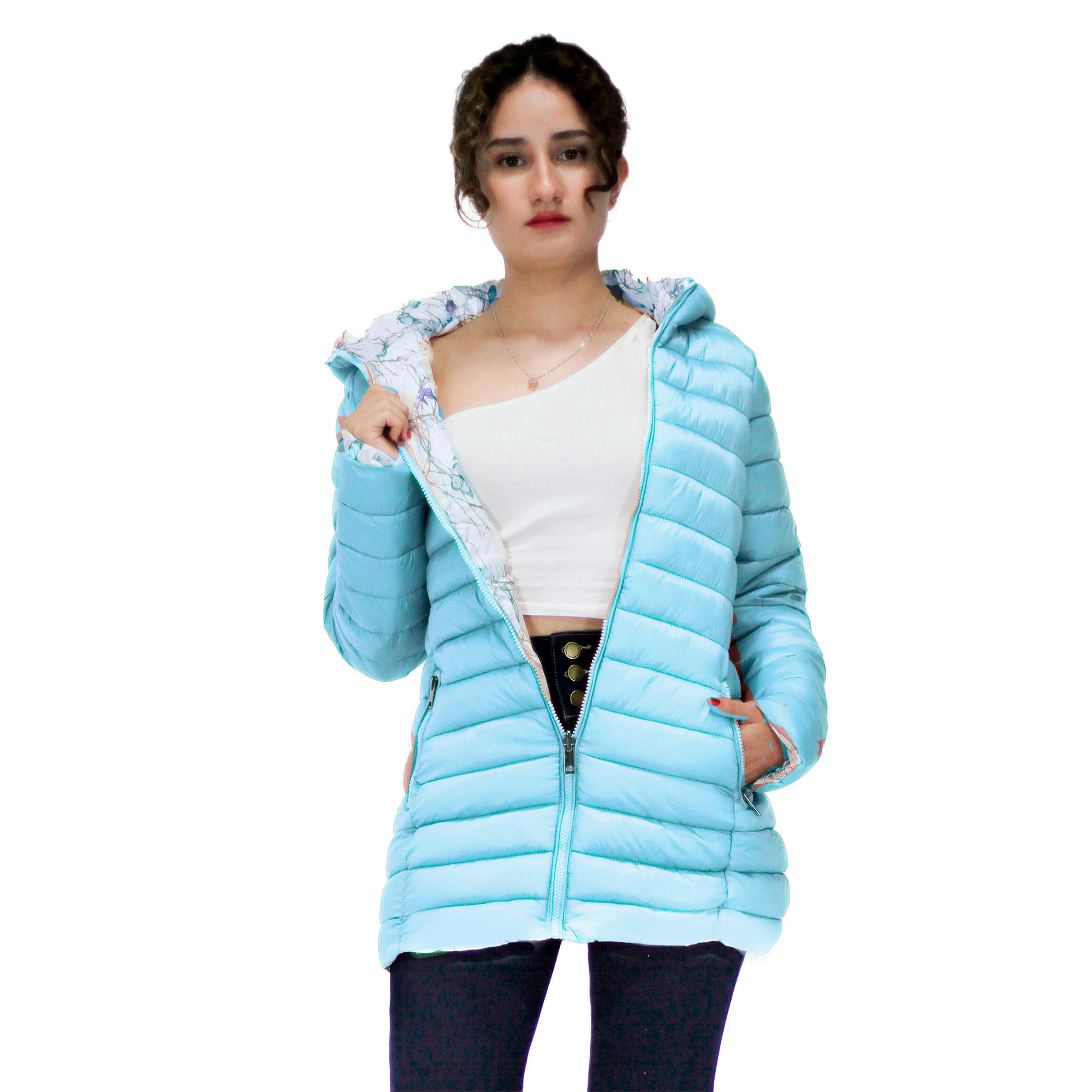 Chamarra Capitonada Britos Jeans Mujer Sa2109
