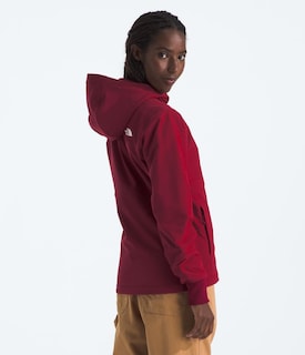 Foto 3 | Chaqueta The North Face Shelbe Raschel De Forro Polar Beetroot Para Mujer - Venta Internacional.