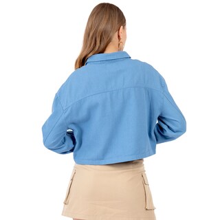 Foto 3 | Chamarra Para Mujer Quarry Con Botones