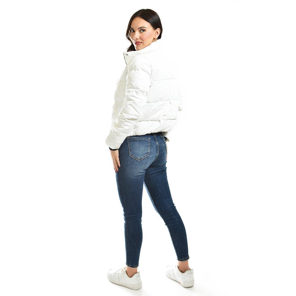 Foto 3 | Chamarra Acolchada Roman Fashion /juvenil 6796 (blanco) Blanco
