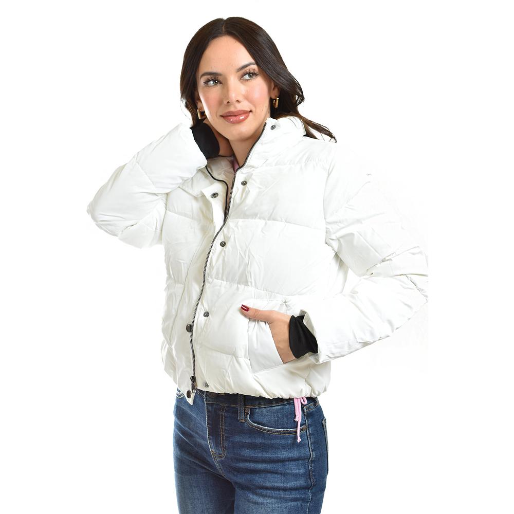 Foto 4 | Chamarra Acolchada Roman Fashion /juvenil 6796 (blanco) Blanco
