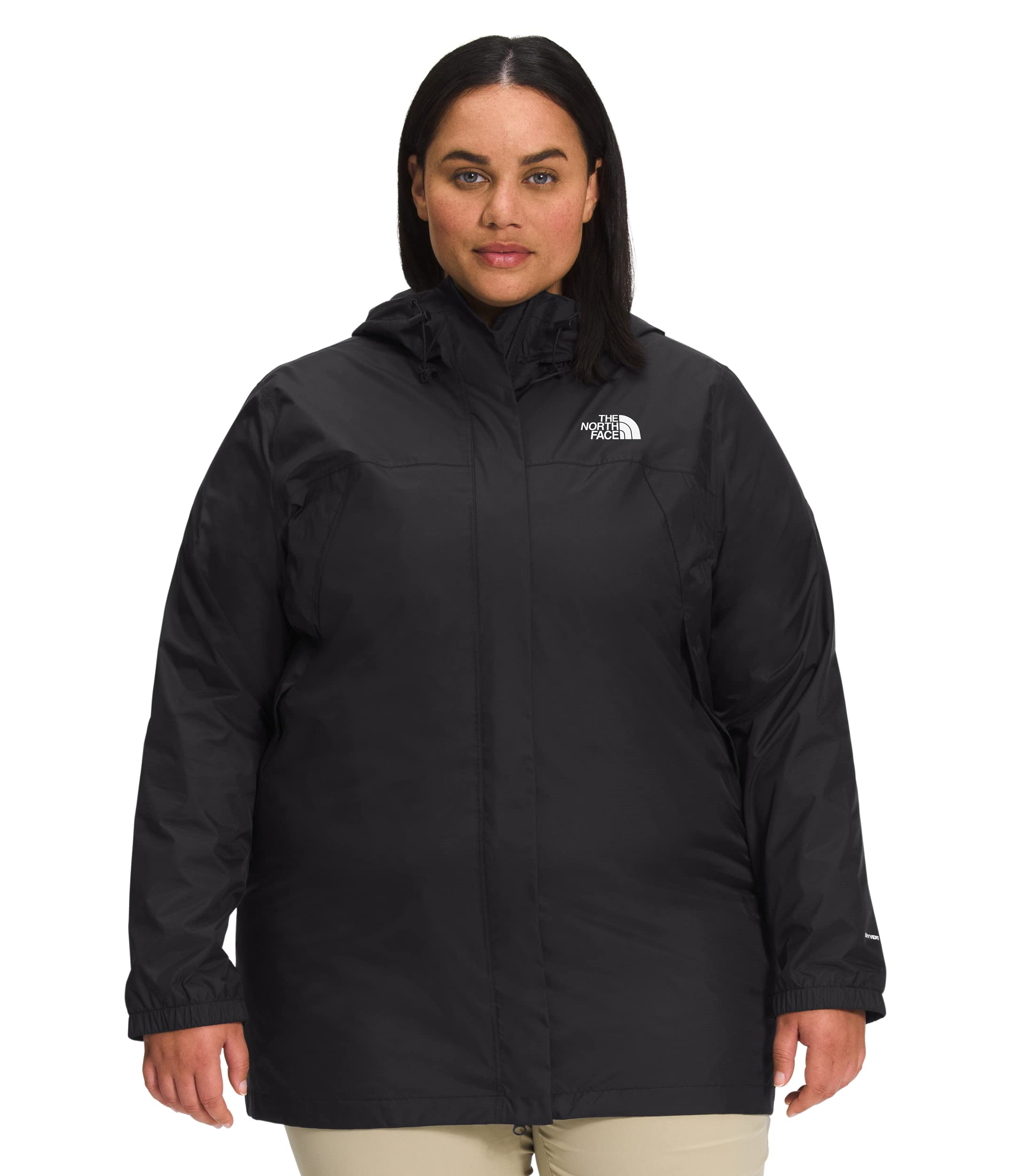 Foto 2 | Chaqueta Impermeable The North Face Antora Parka Para Mujer Negra S - Venta Internacional.