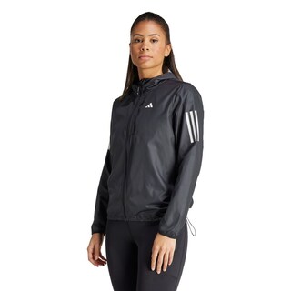 Foto 2 | Chamarra Adidas Otr B Jkt Negra para Mujer
