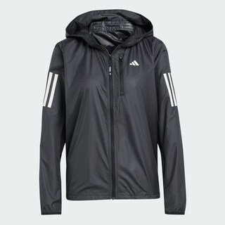 Foto 3 | Chamarra Adidas Otr B Jkt Negra para Mujer