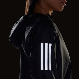 Foto 8 | Chamarra Adidas Otr B Jkt Negra para Mujer