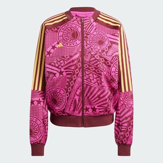 Foto 3 | Chamarra Adidas Farm Tiro Tt Rosa para Mujer