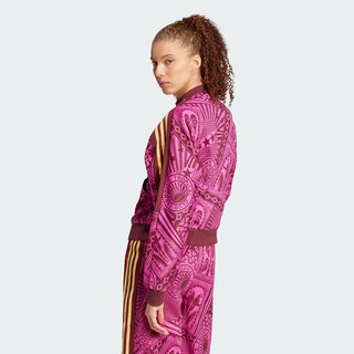 Foto 4 | Chamarra Adidas Farm Tiro Tt Rosa para Mujer