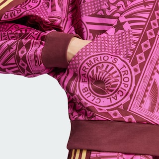 Foto 7 | Chamarra Adidas Farm Tiro Tt Rosa para Mujer