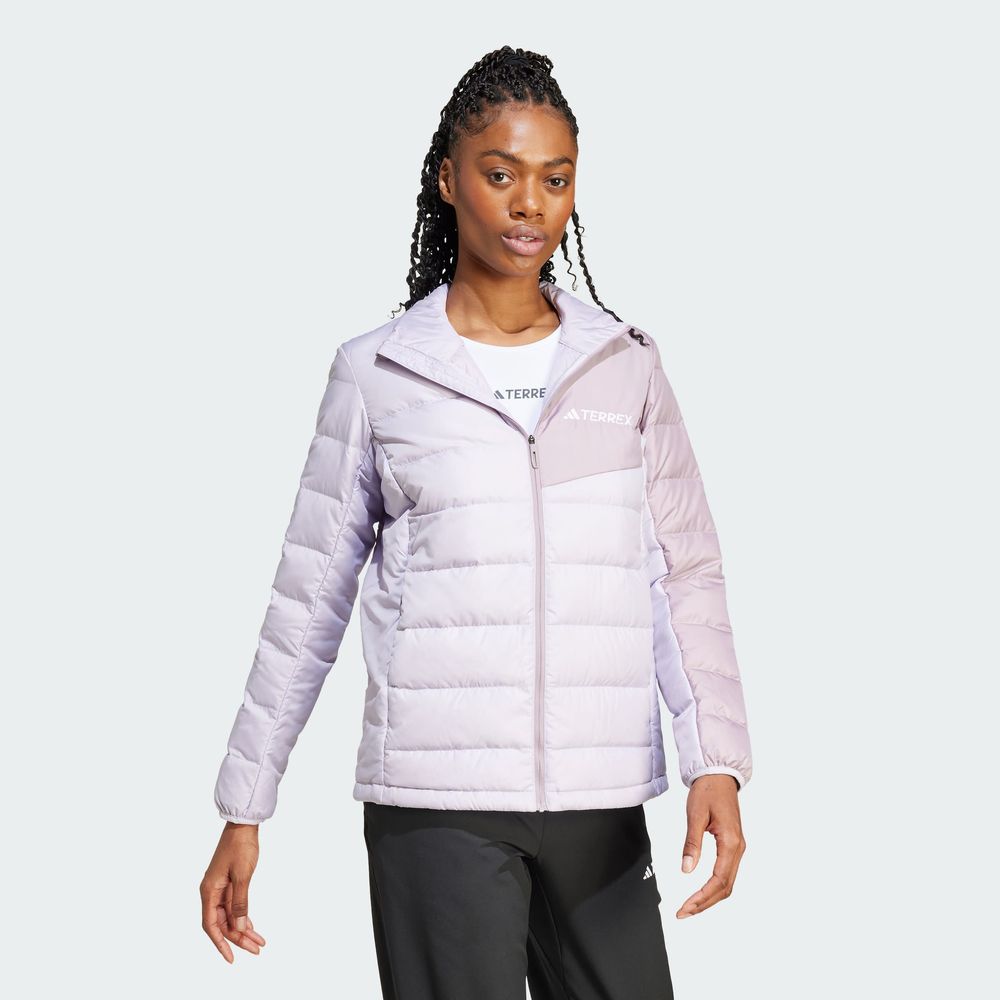 Foto 3 | Chamarra W Mt Down Jkt Adidas Violeta para Mujer