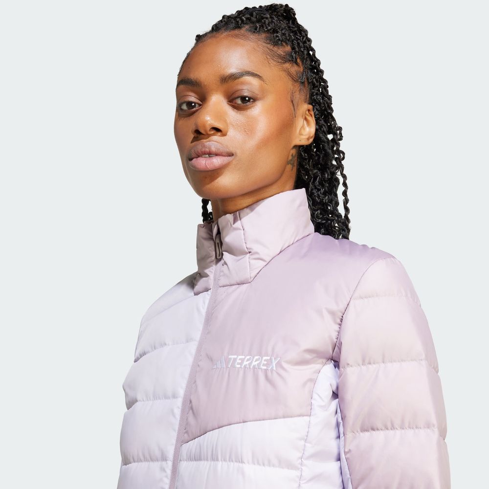 Foto 4 | Chamarra W Mt Down Jkt Adidas Violeta para Mujer