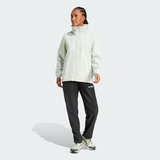 Foto 6 | Chamarra para Lluvia Multi Essentials 2l Adidas Verde para Mujer