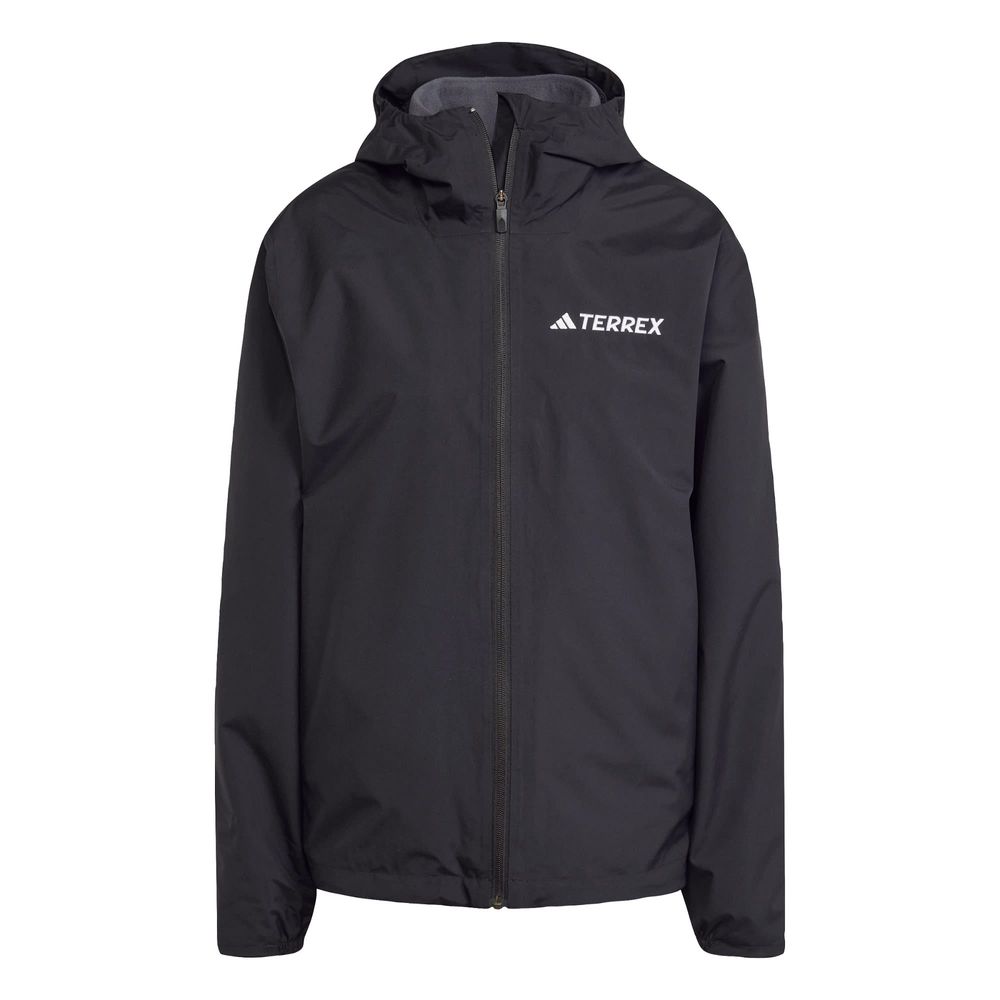 Foto 2 pulgar | Chamarra Terrex Multi Essentials Three-in-one Adidas Negra para Mujer
