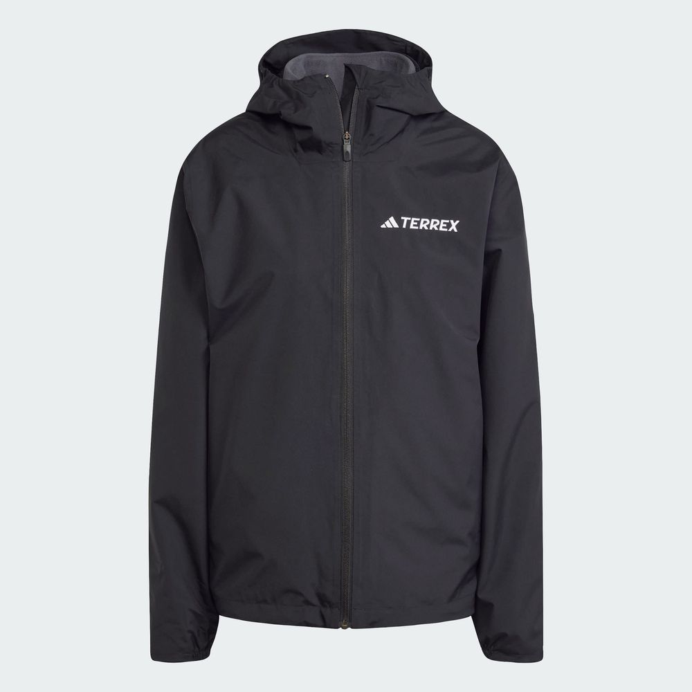 Foto 4 pulgar | Chamarra Terrex Multi Essentials Three-in-one Adidas Negra para Mujer