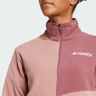 Foto 7 | Chamarra Terrex Multi Cierre Frontal Felpa Adidas Rosa para Mujer