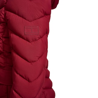 Foto 3 | Chaqueta Tommy Hilfiger Para Mujer, Color Rojo, Ligera, Talla S - Venta Internacional.