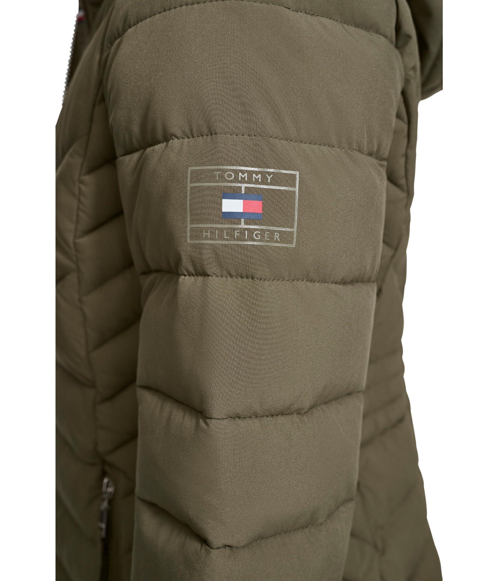 Foto 4 pulgar | Chaqueta Tommy Hilfiger Ligera Con Cremallera Juniper Xl - Venta Internacional.