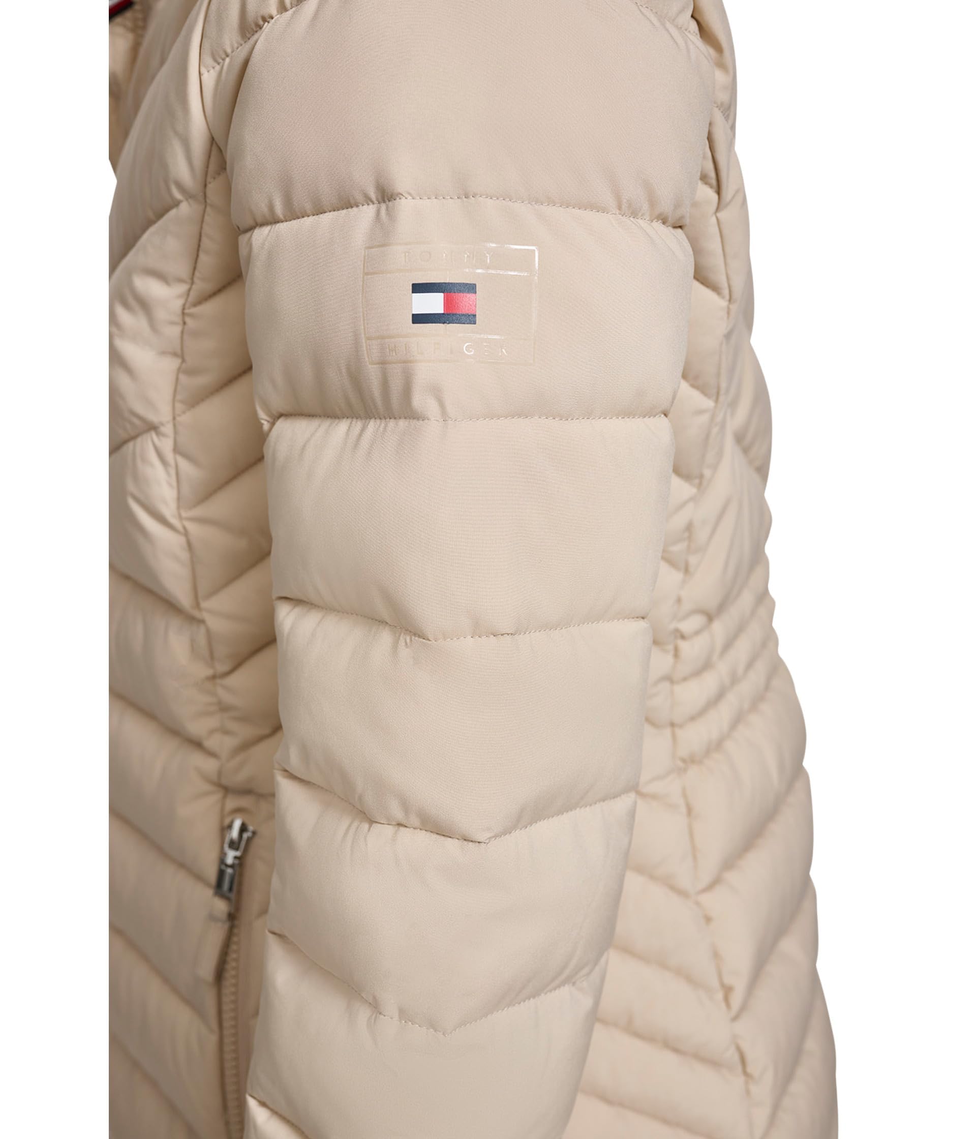 Foto 4 pulgar | Chaqueta Acolchada Tommy Hilfiger Essential Para Mujer, Talla Xl - Venta Internacional.
