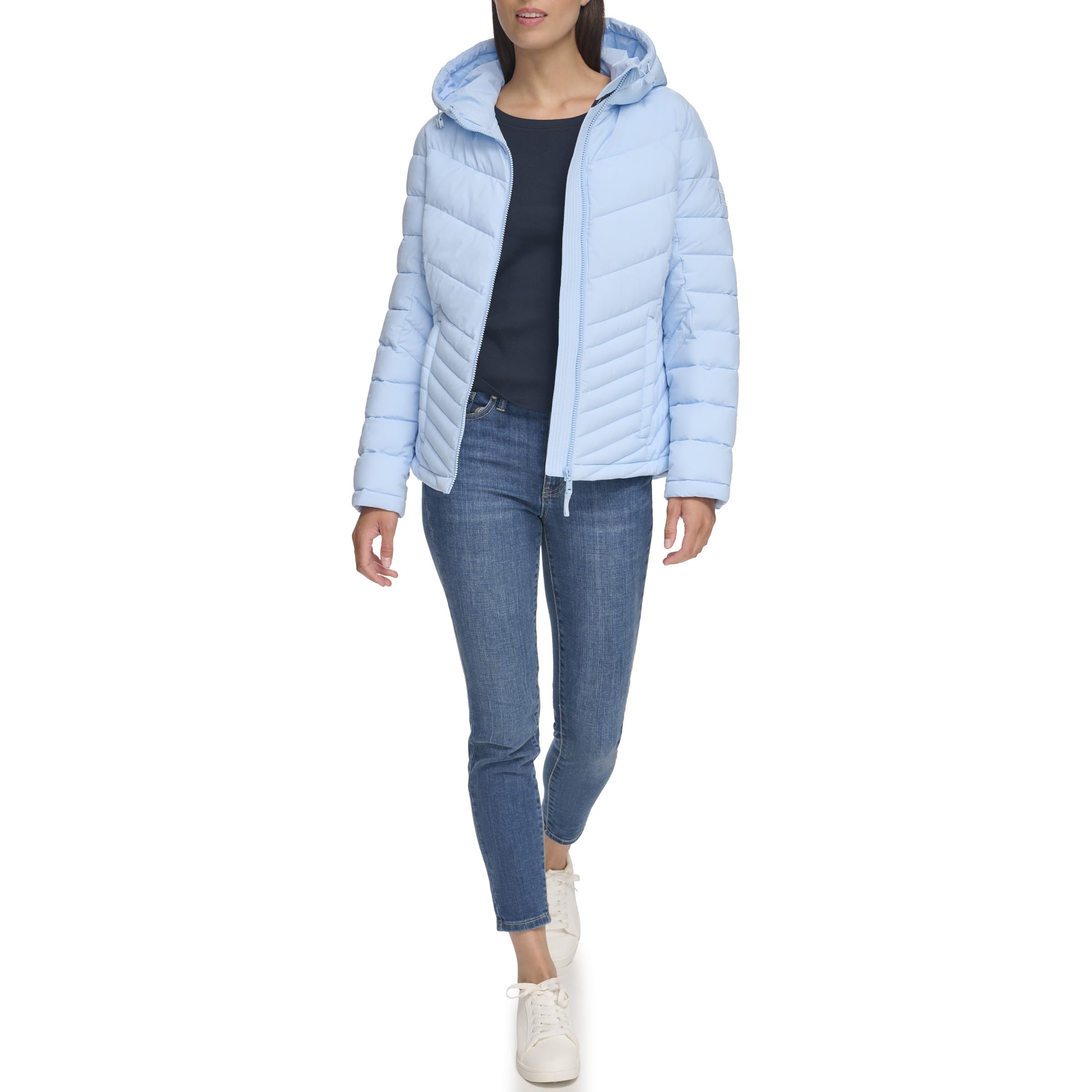 Foto 2 pulgar | Ropa De Abrigo Tommy Hilfiger Para Mujer, Ligera, Endless Sky Xl - Venta Internacional.