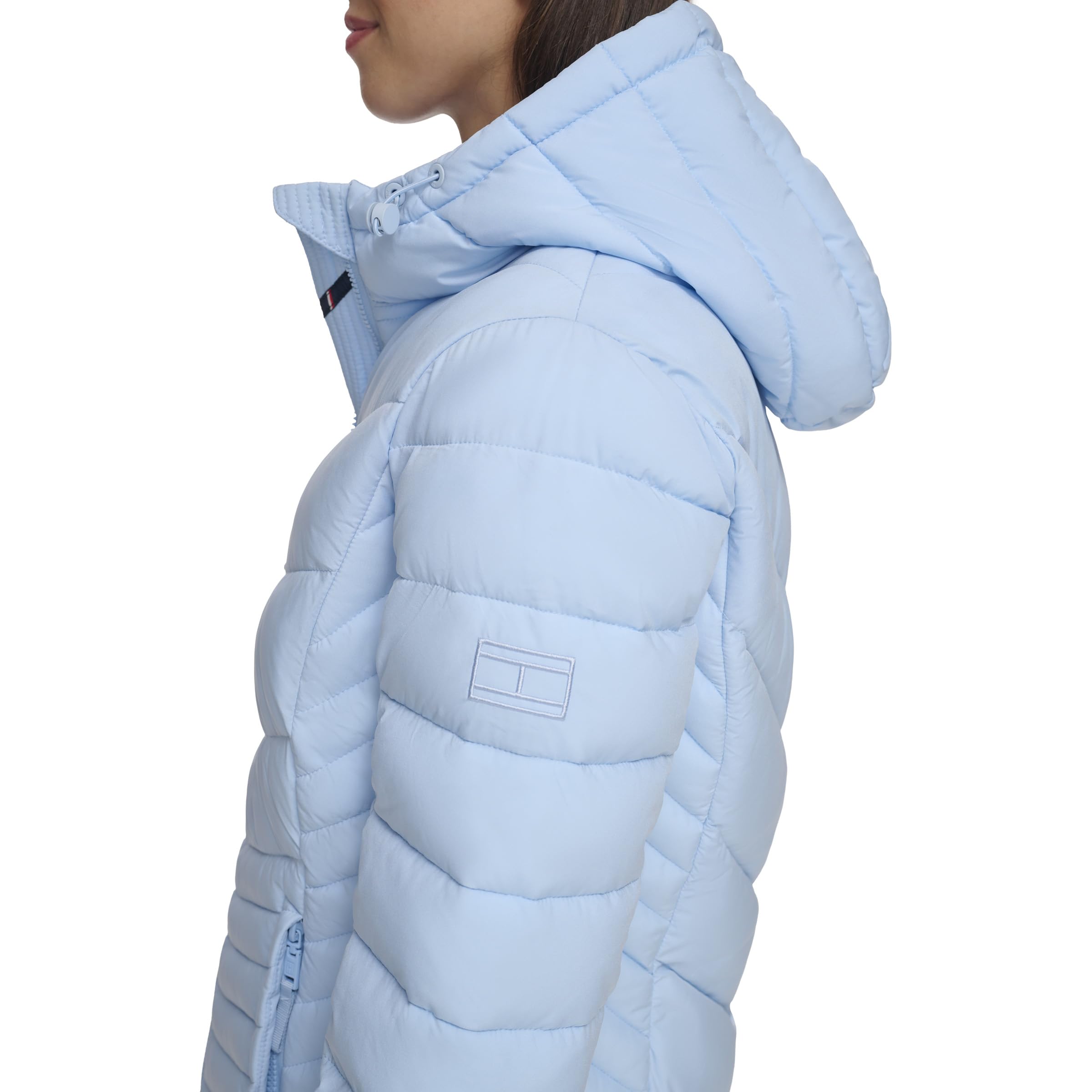 Foto 3 pulgar | Ropa De Abrigo Tommy Hilfiger Para Mujer, Ligera, Endless Sky Xl - Venta Internacional.