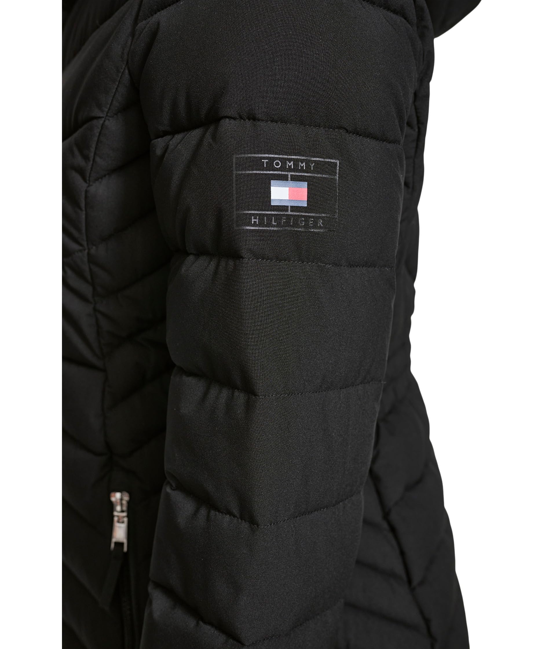 Foto 4 pulgar | Chaqueta Tommy Hilfiger Essential Lightweight Puffer Para Mujer - Venta Internacional.