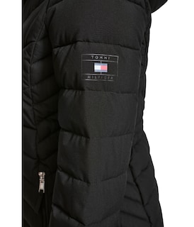Foto 3 | Chaqueta Tommy Hilfiger Essential Lightweight Puffer Para Mujer - Venta Internacional.